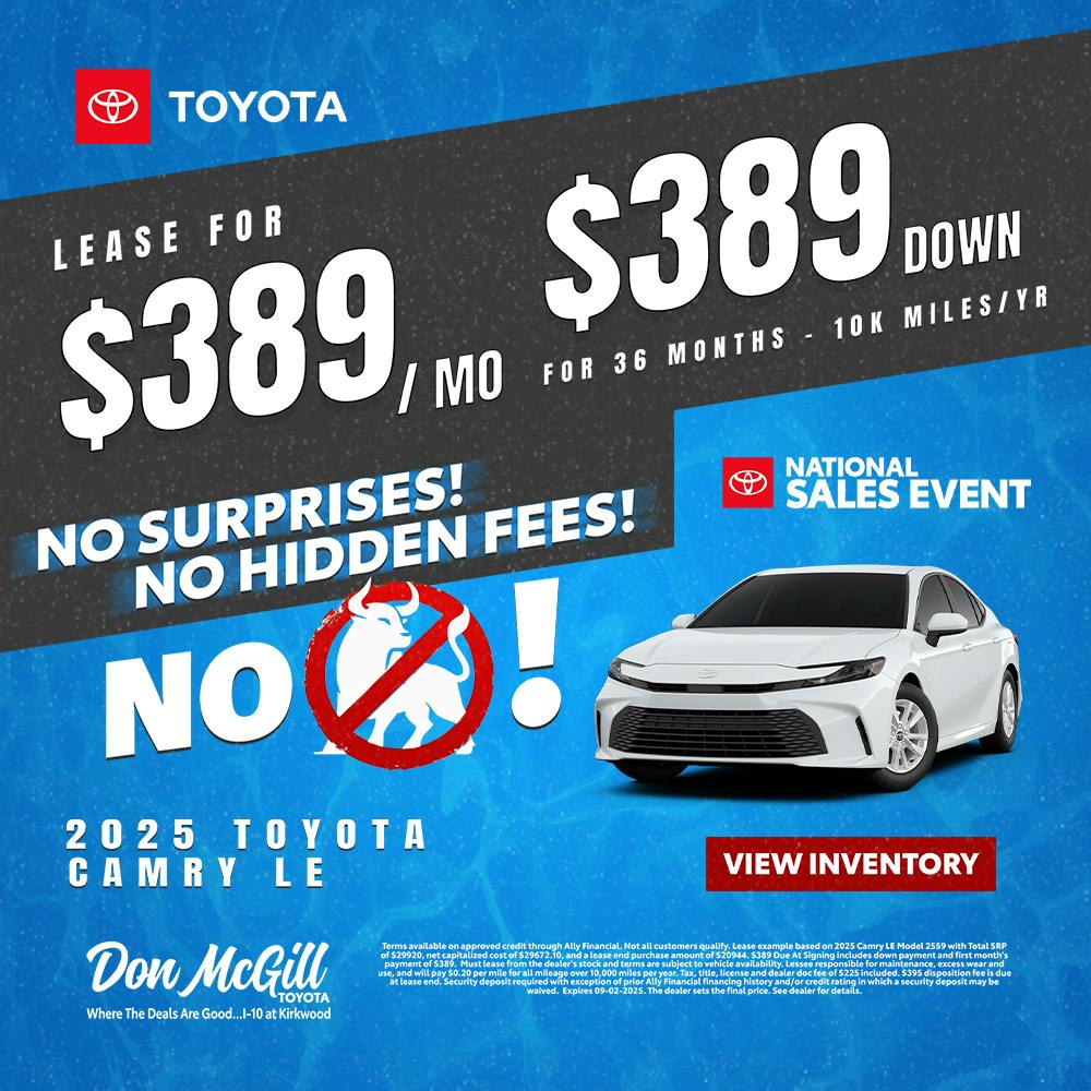 2025 Camry LE