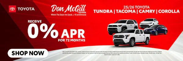 0% APR for 72 Months | Don McGill Toyota