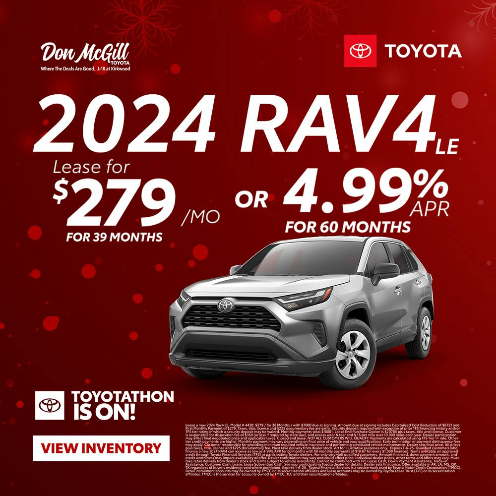 2024 Rav4 LE