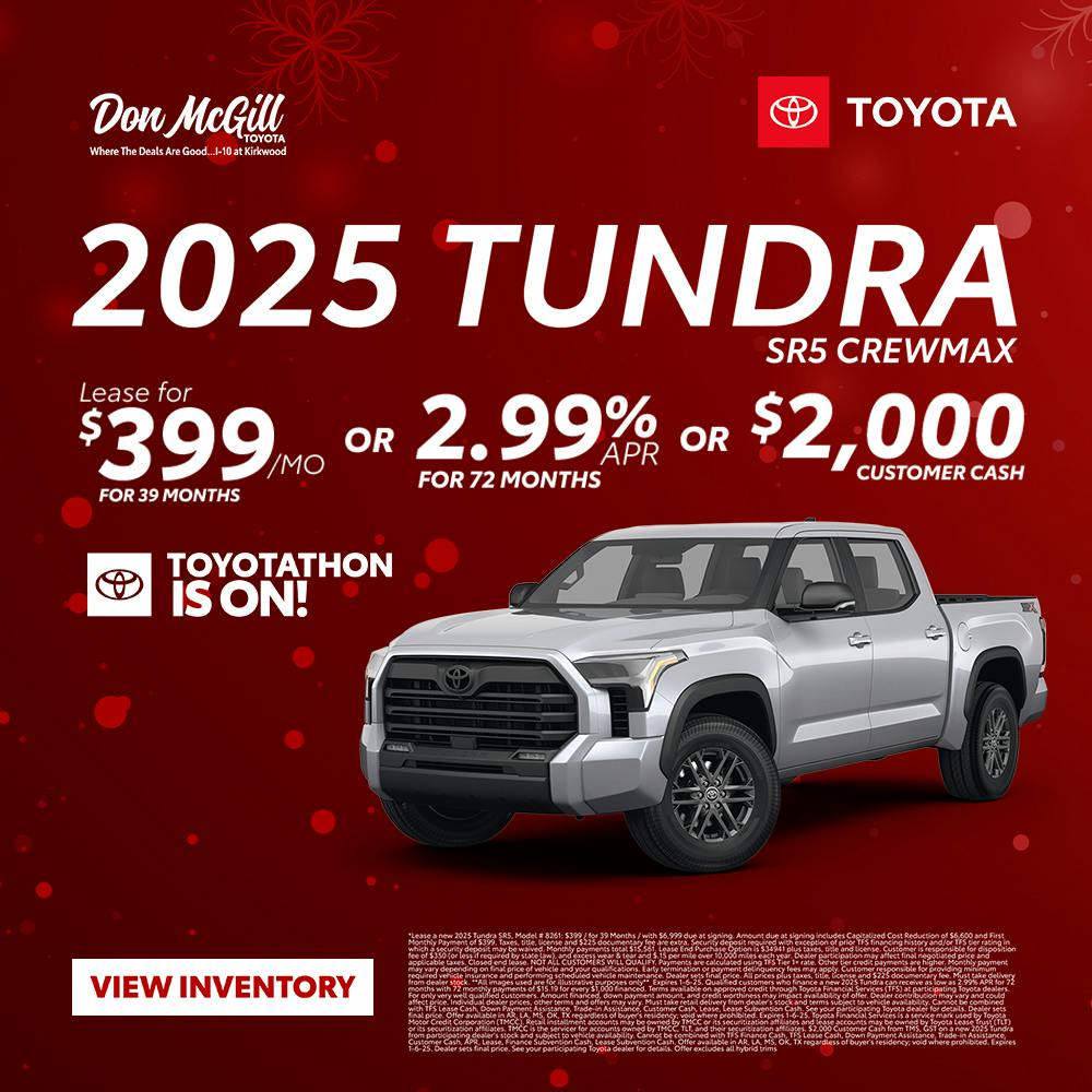 2025 Tundra SR5 Crewmax