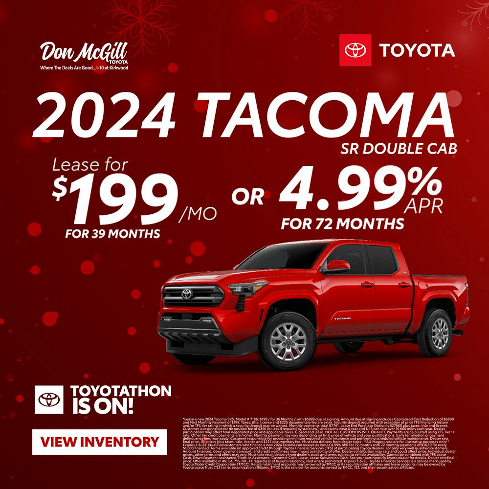 2024 Tacoma SR Double Cab