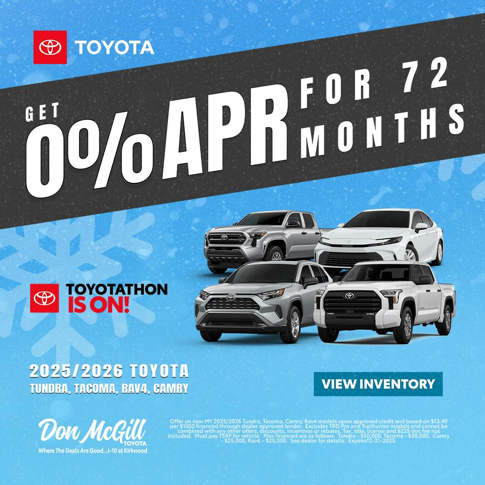 0% APR for 72 Months