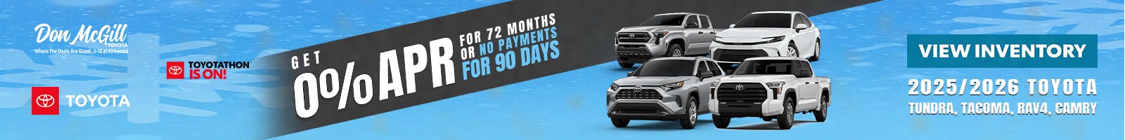 0% APR for 72 Months