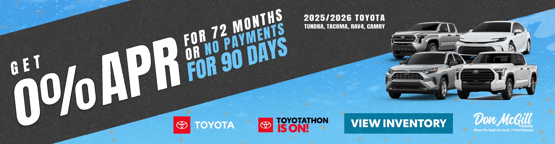 0% APR for 72 Months