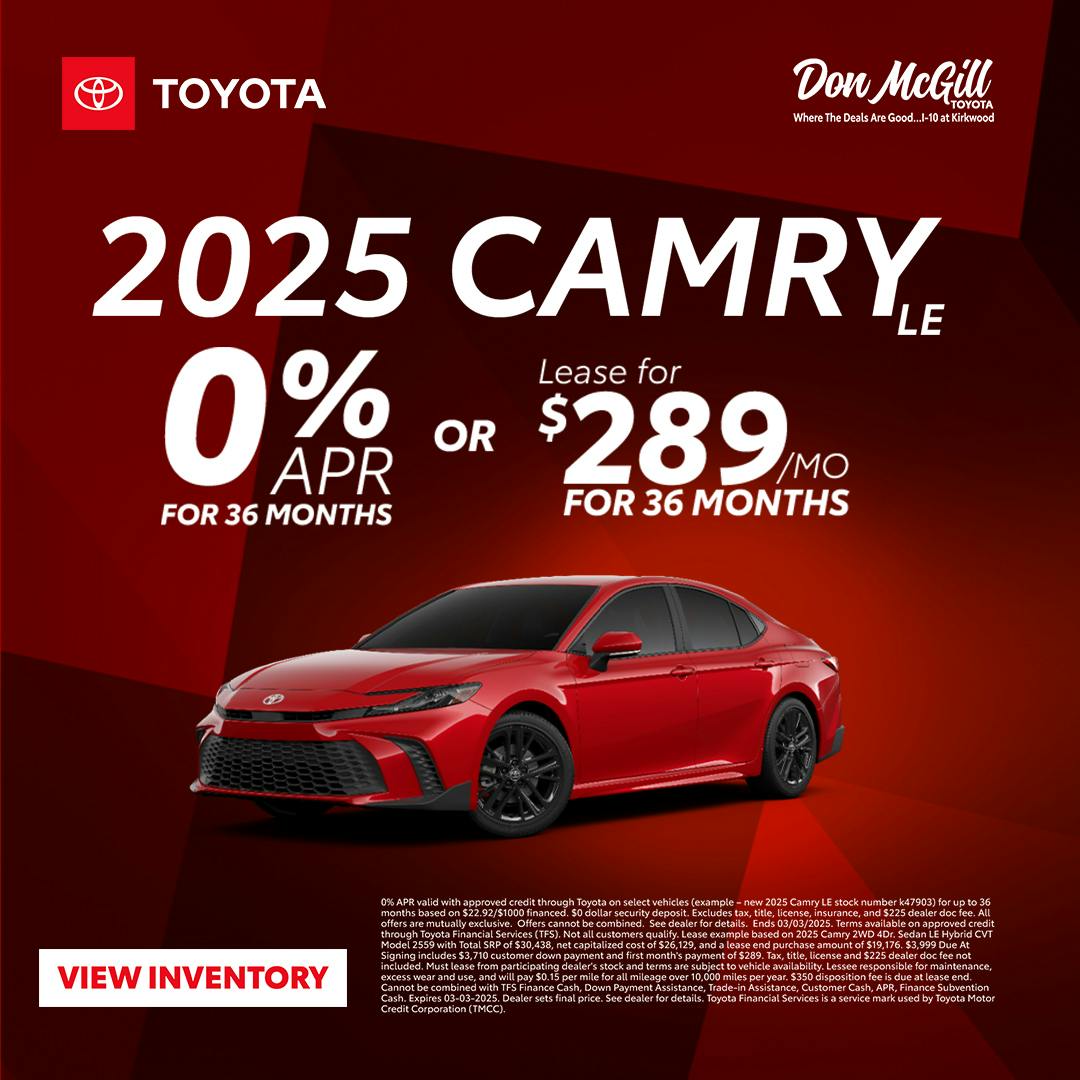 2025 Camry LE