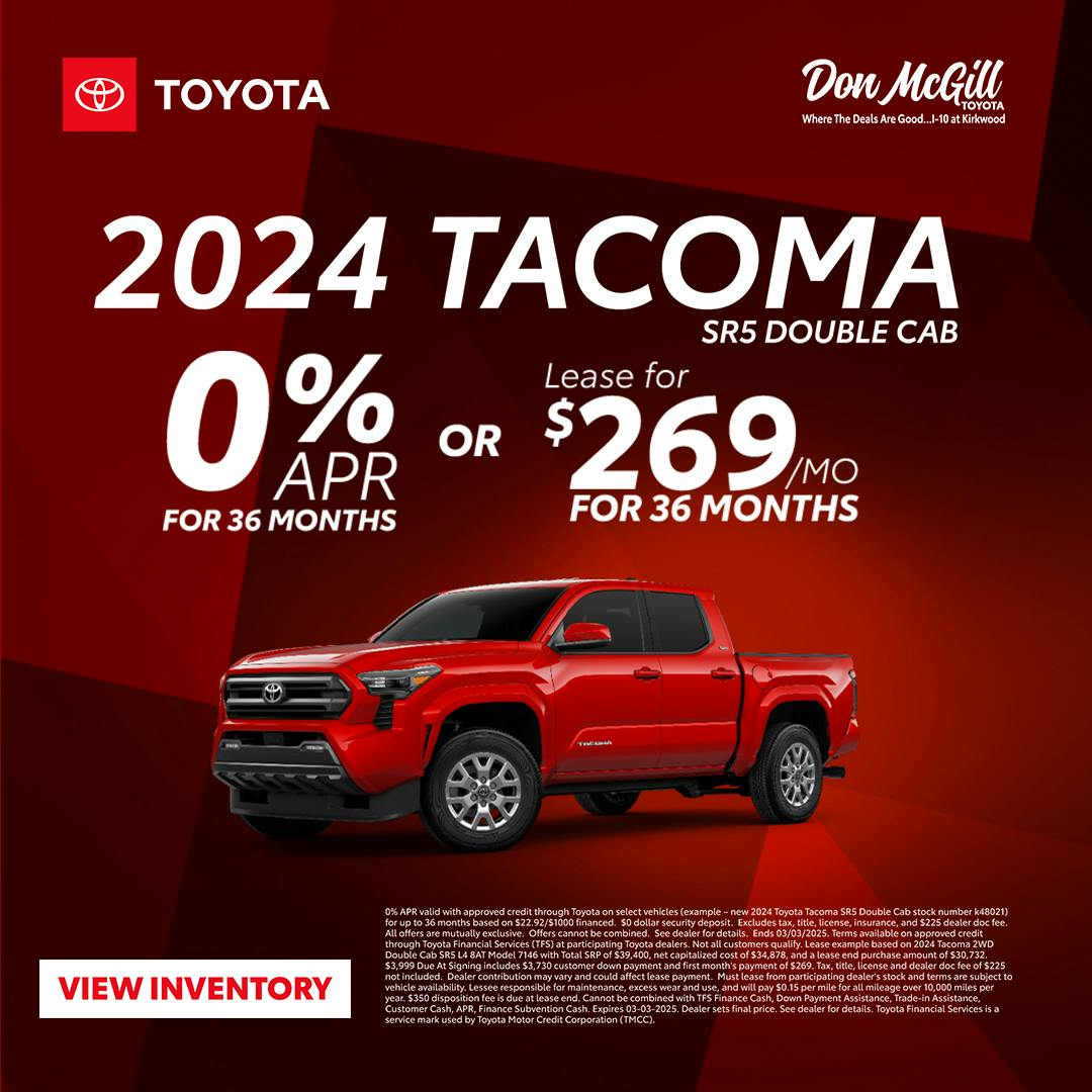 2024 Tacoma SR5 Double Cab