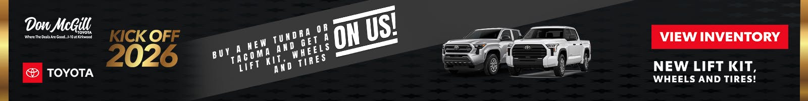 Tundra Lift Kit Special