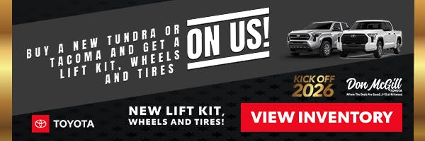 Tundra Lift Kit Special | Don McGill Toyota