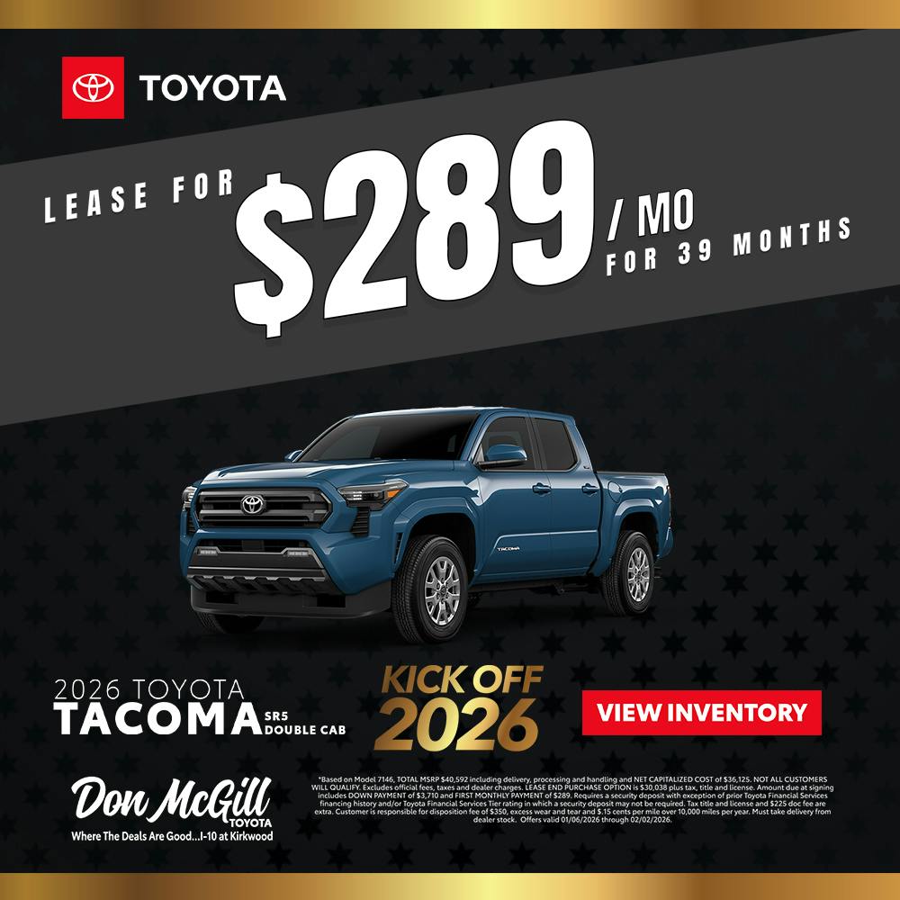2026 Tacoma SR5 Special