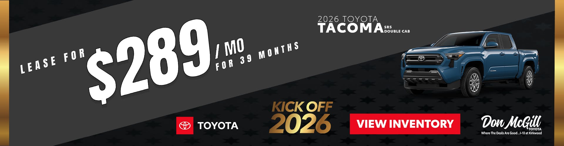 2026 Tacoma SR5 Special