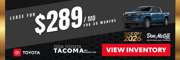 2026 Tacoma SR5 Special | Don McGill Toyota