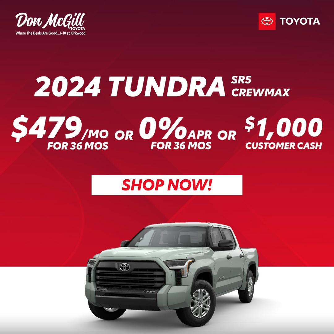Toyota Tundra Specials | Don McGill Toyota