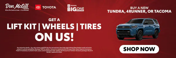 Lift Kit Special | Don McGill Toyota