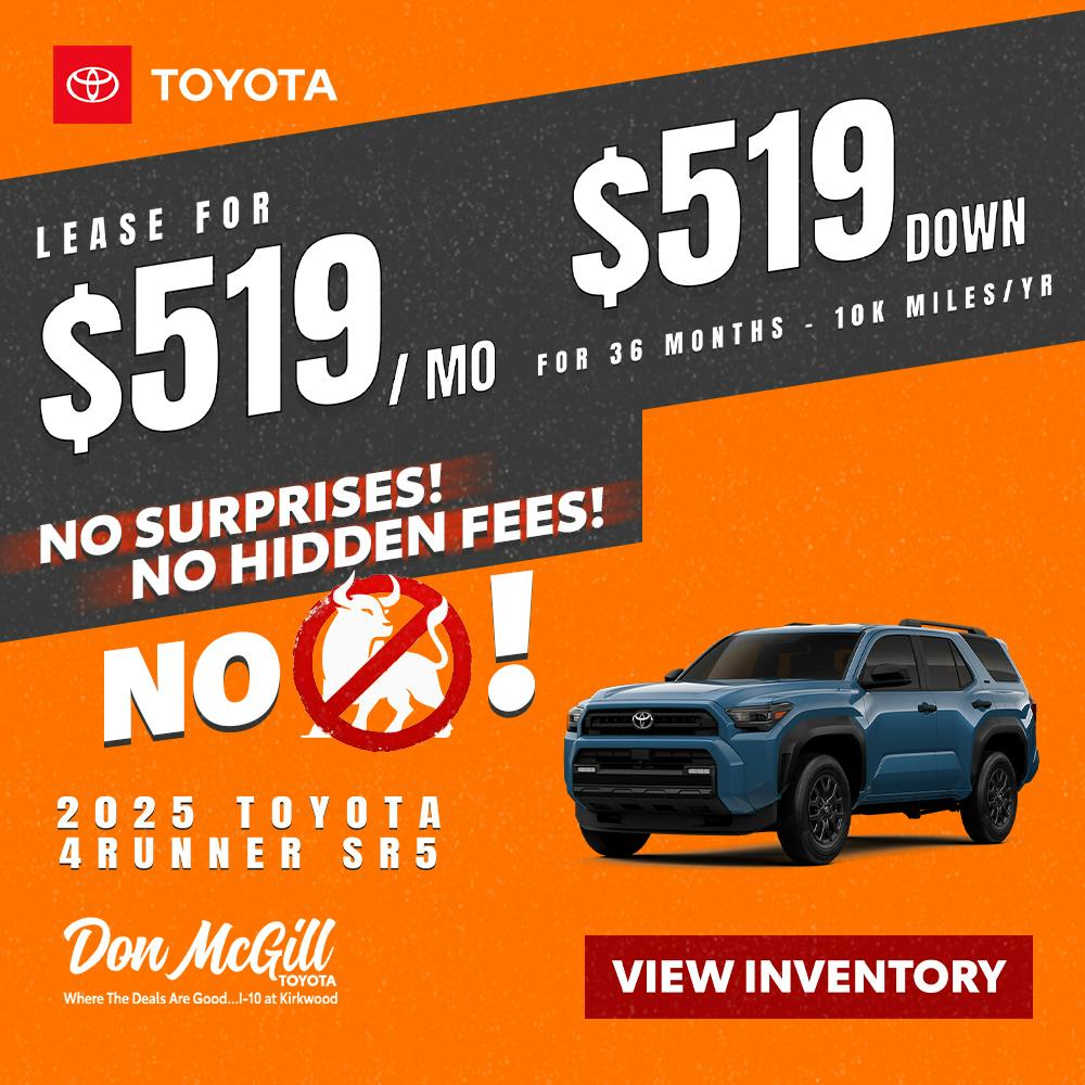 2025 4Runner SR5 4WD