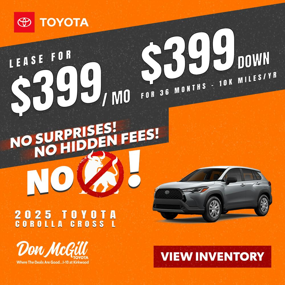 2025 Corolla Cross L