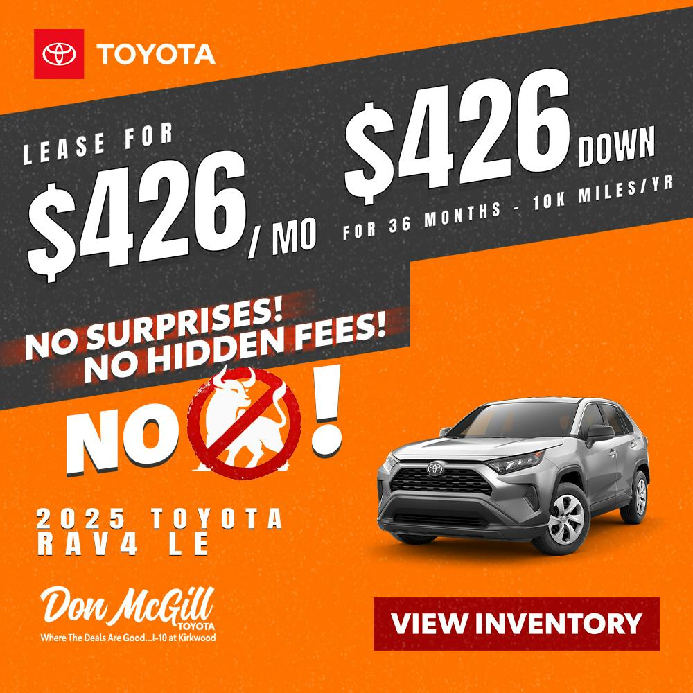 2025 RAV4 LE