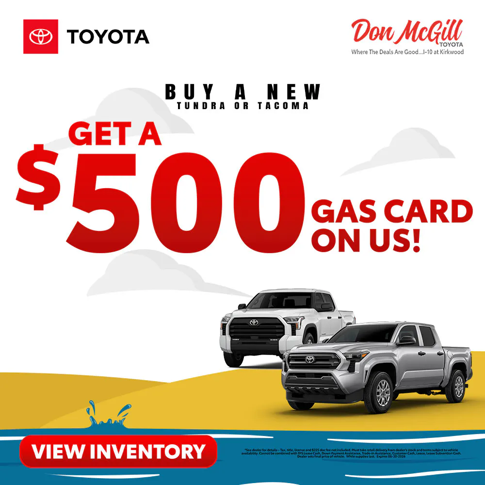 Get a $500 Gas Card!
