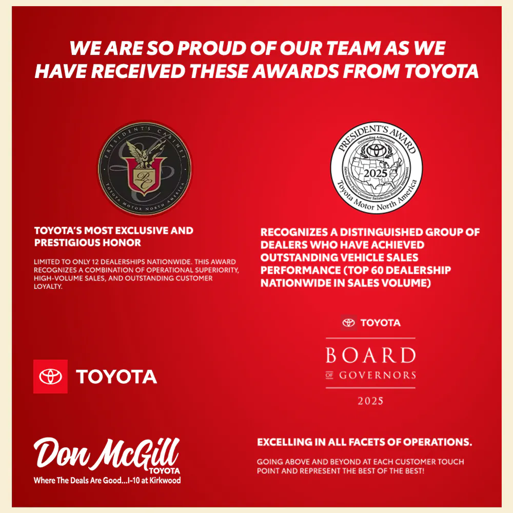 Award Winning Toyota Dealership