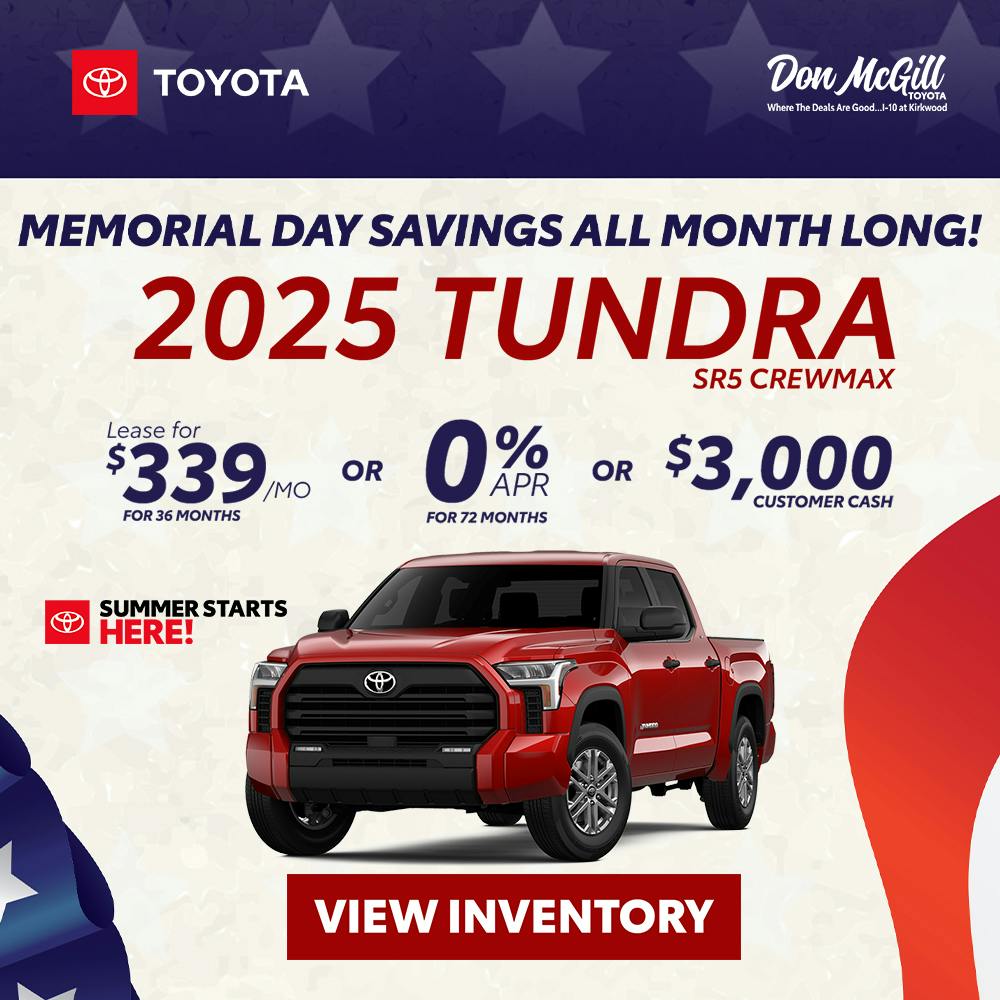 2025 Tundra SR5 Crewmax
