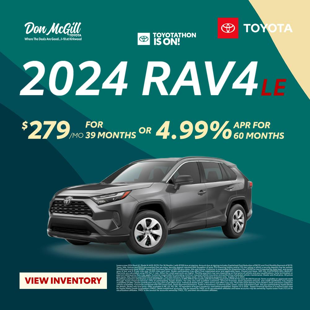 Toyota RAV4 Specials