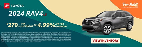 Toyota RAV4 Specials | Don McGill Toyota