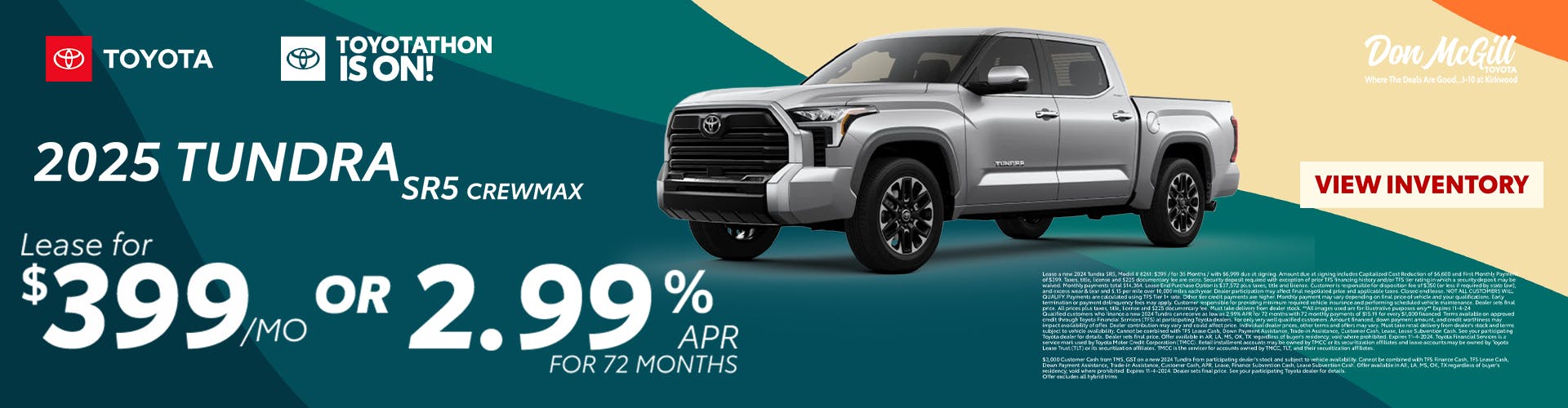 Toyota Tundra Specials