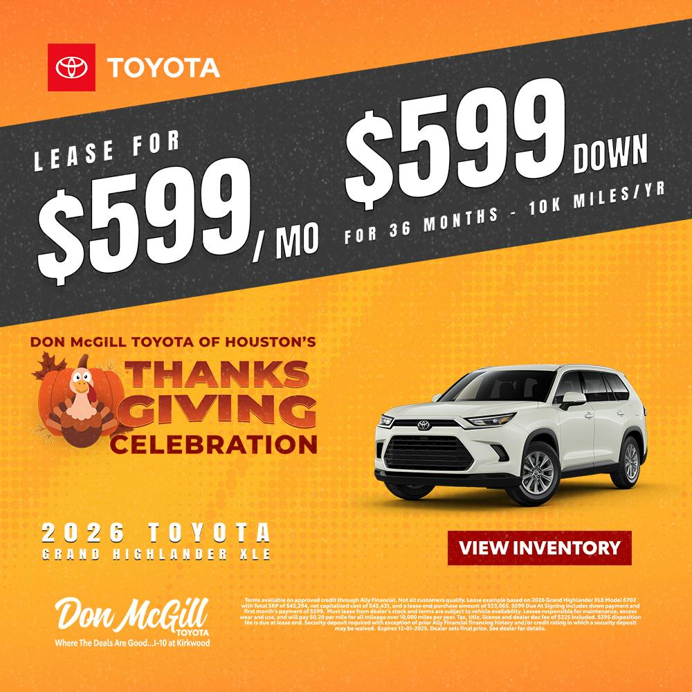 2026 Grand Highlander XLE Special