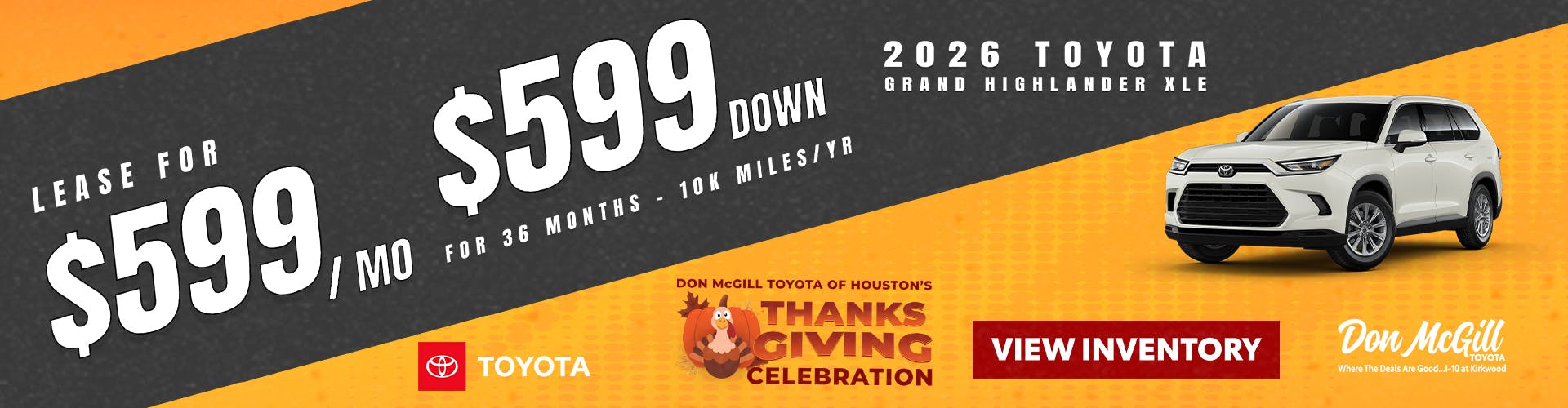 2026 Grand Highlander XLE Special