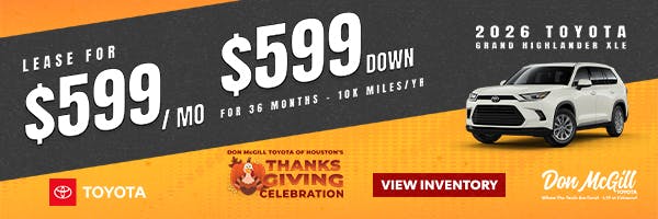 2026 Grand Highlander XLE Special | Don McGill Toyota