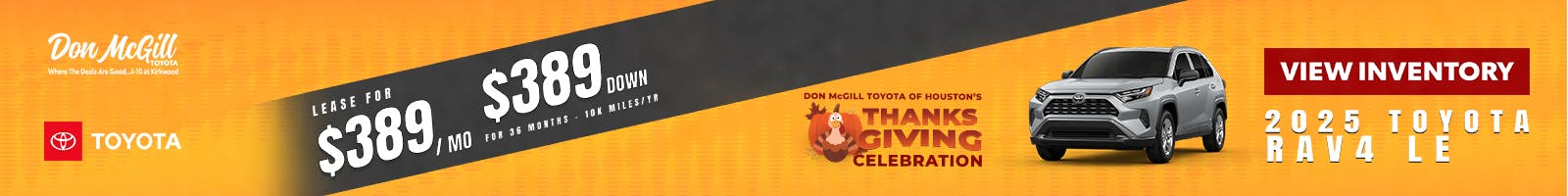 2025 RAV4 LE Special