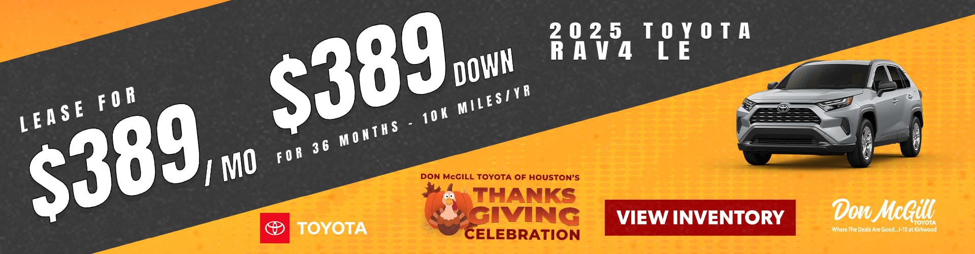 2025 RAV4 LE Special