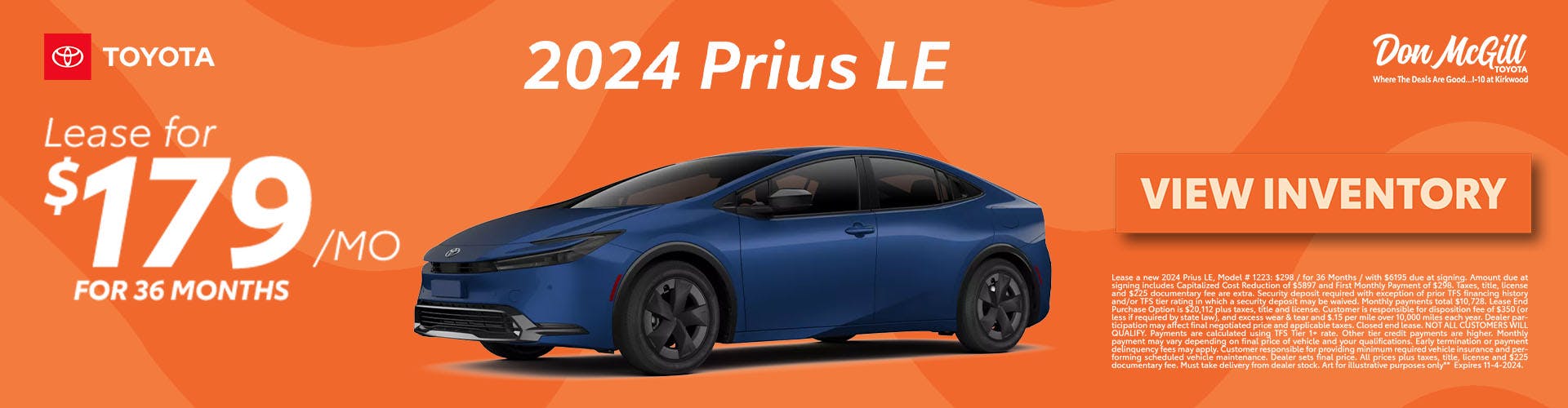 Toyota Prius Specials