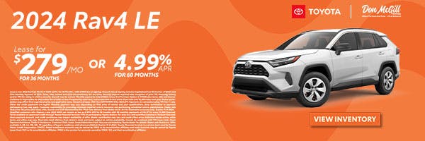 Toyota RAV4 Specials | Don McGill Toyota