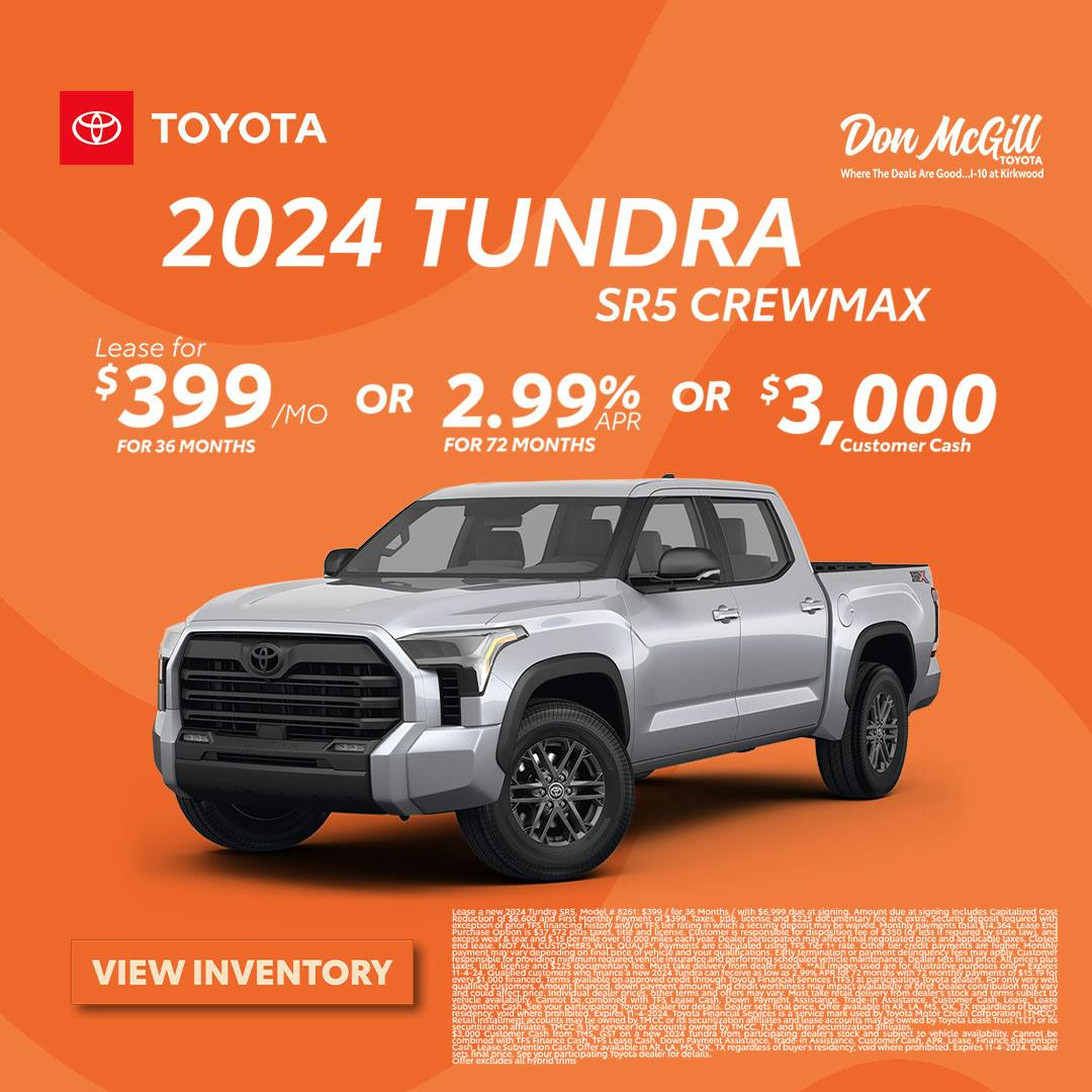 Toyota Tundra Specials