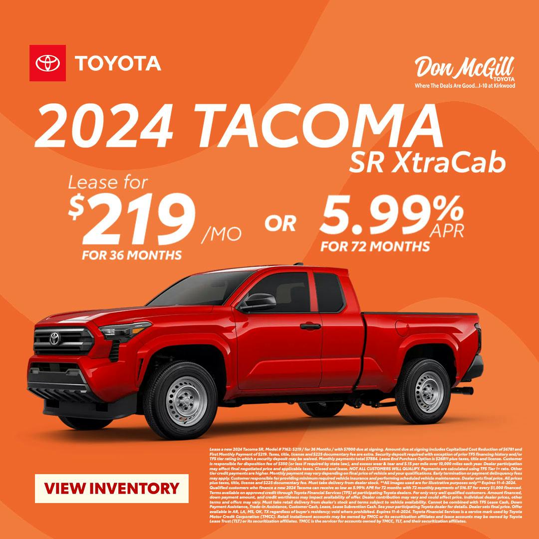 Toyota Tacoma Specials