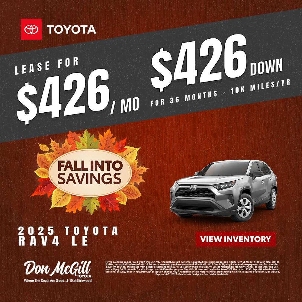 2025 RAV4 LE