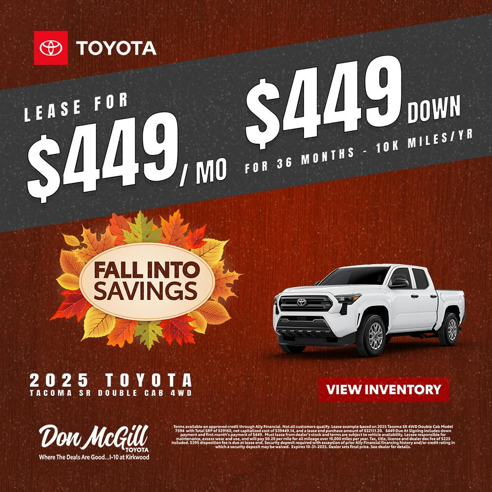 Toyota Tacoma Specials