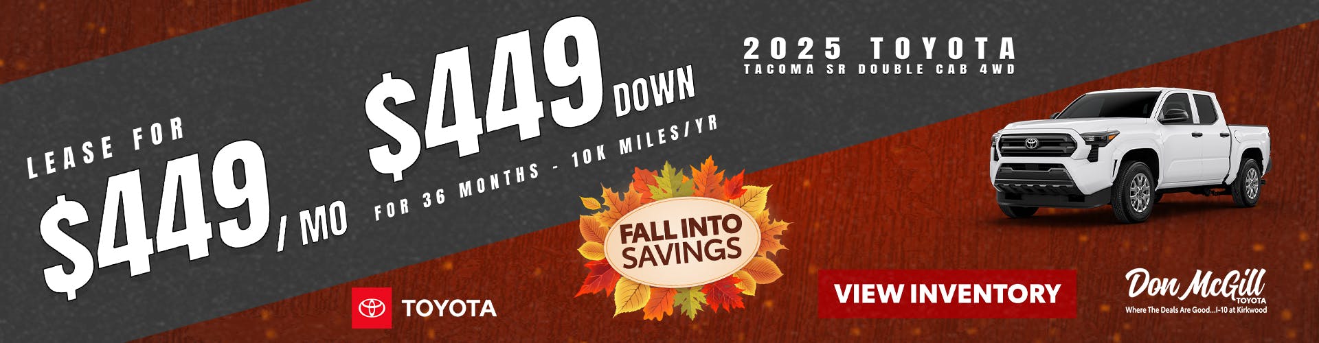 Toyota Tacoma Specials