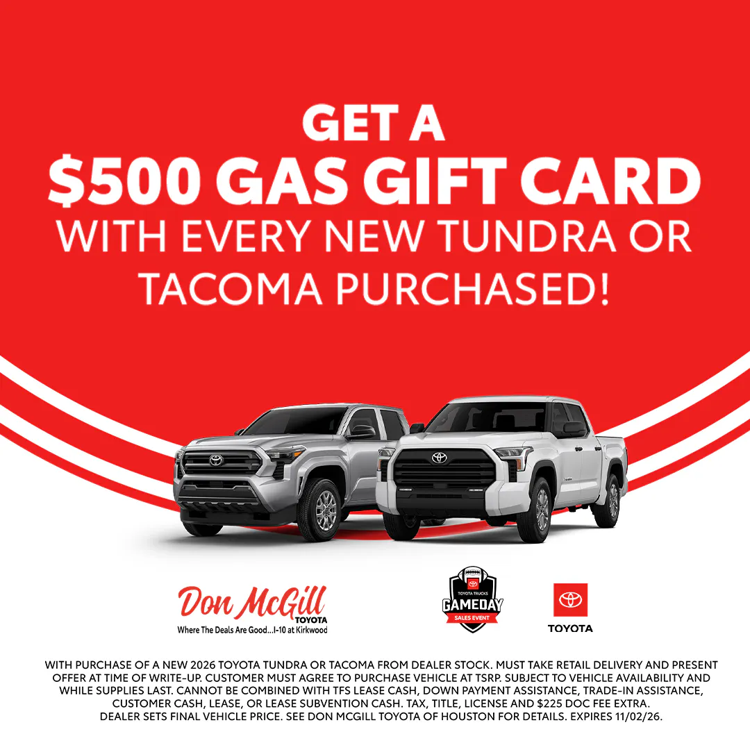 Get a $500 Gas Card!