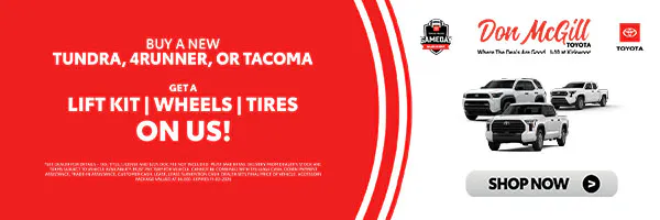 Lift Kit Special | Don McGill Toyota