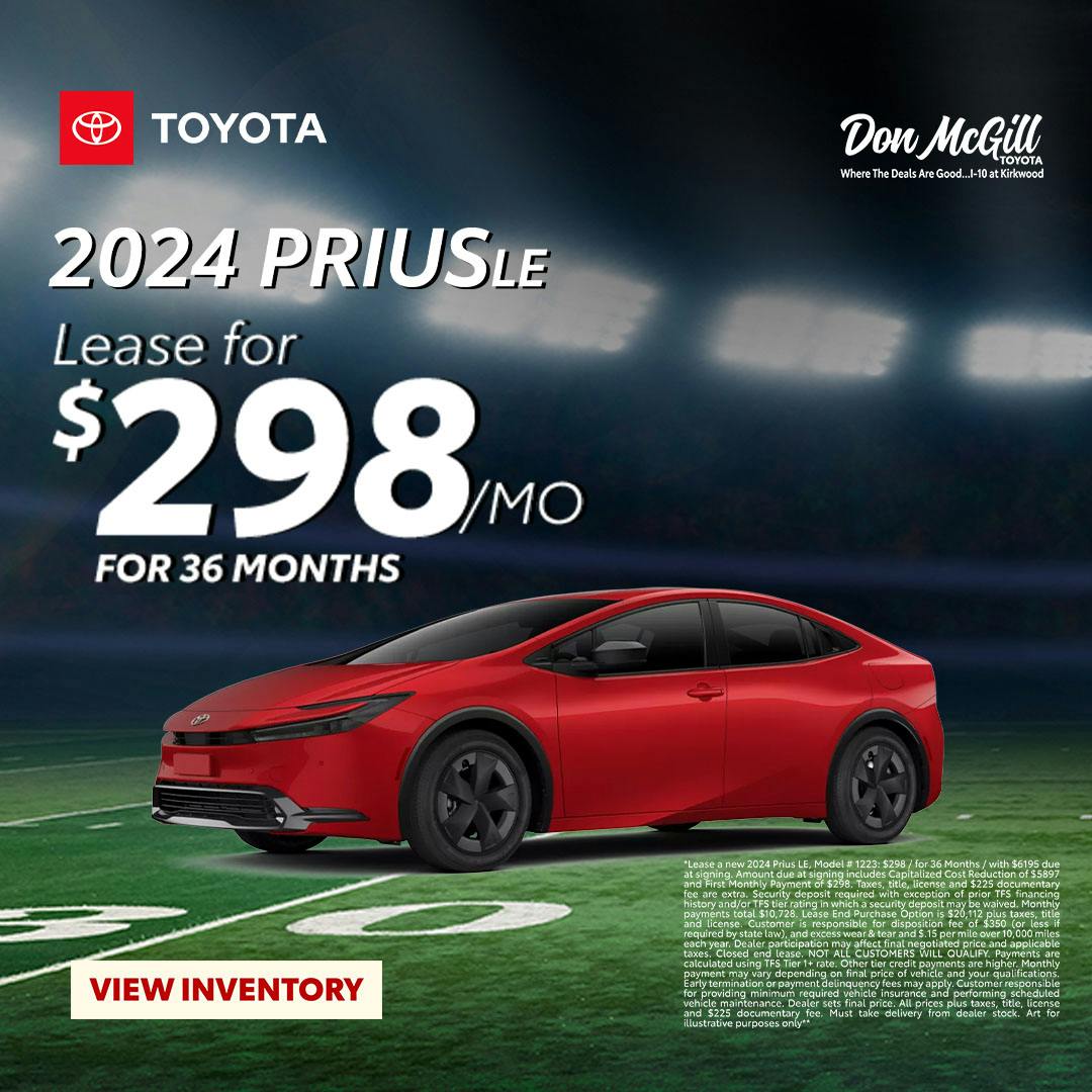 Toyota Prius Specials