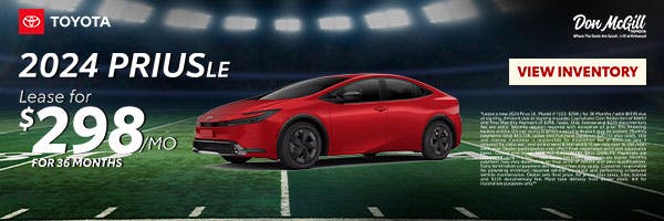 Toyota Prius Specials | Don McGill Toyota