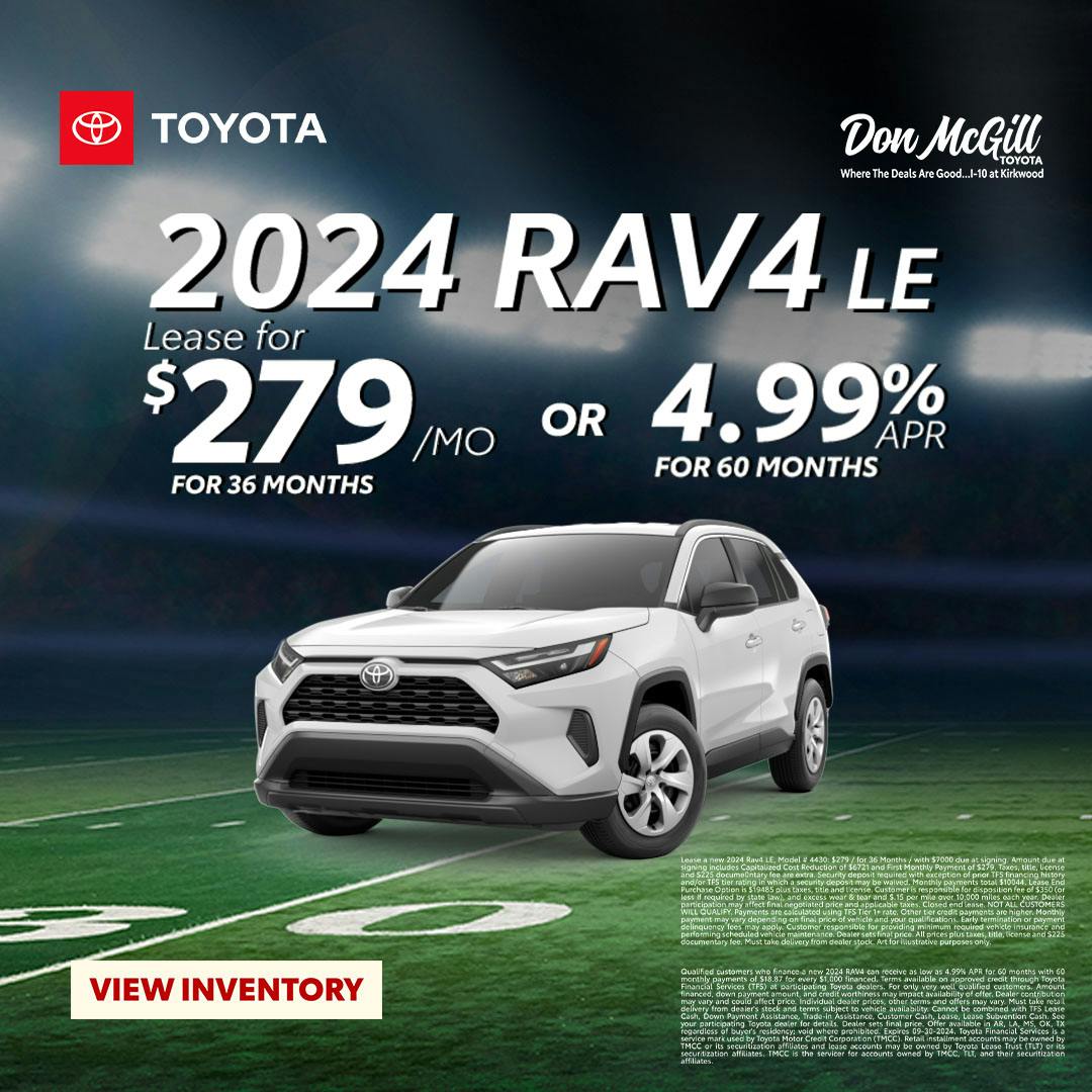 Toyota RAV4 Specials