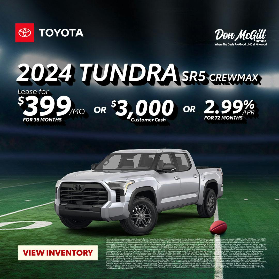 Toyota Tundra Specials