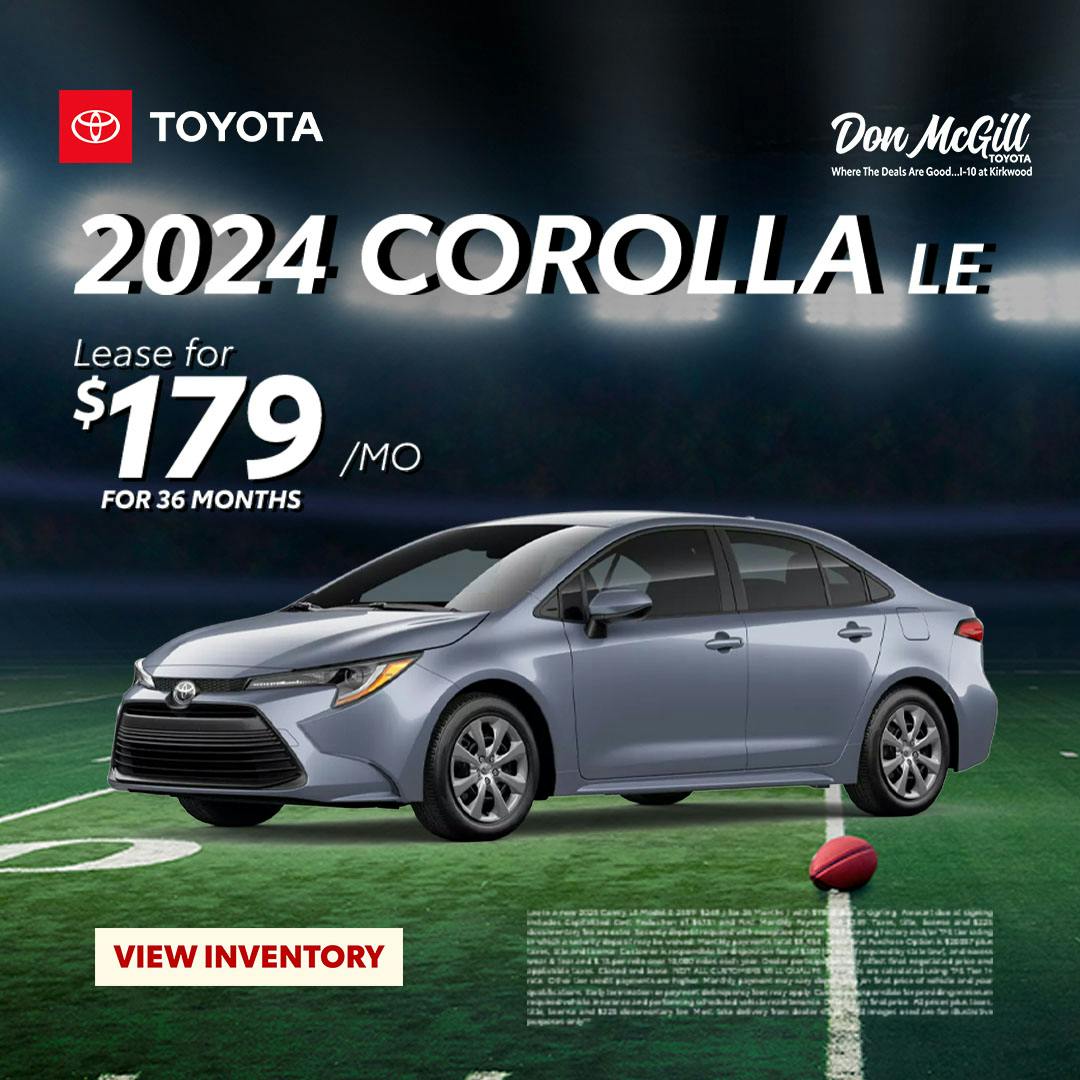 Toyota Corolla Specials