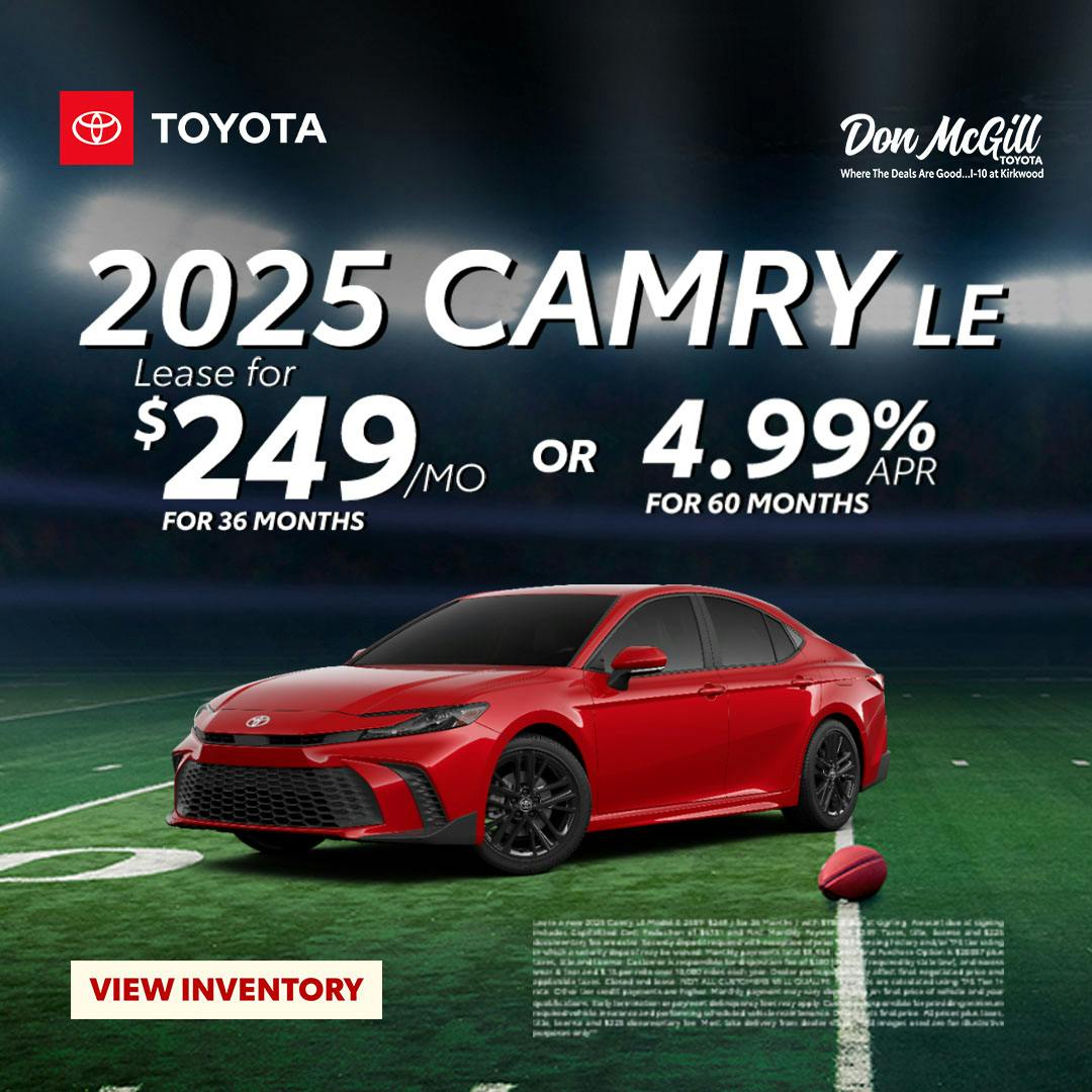 Toyota Camry Specials