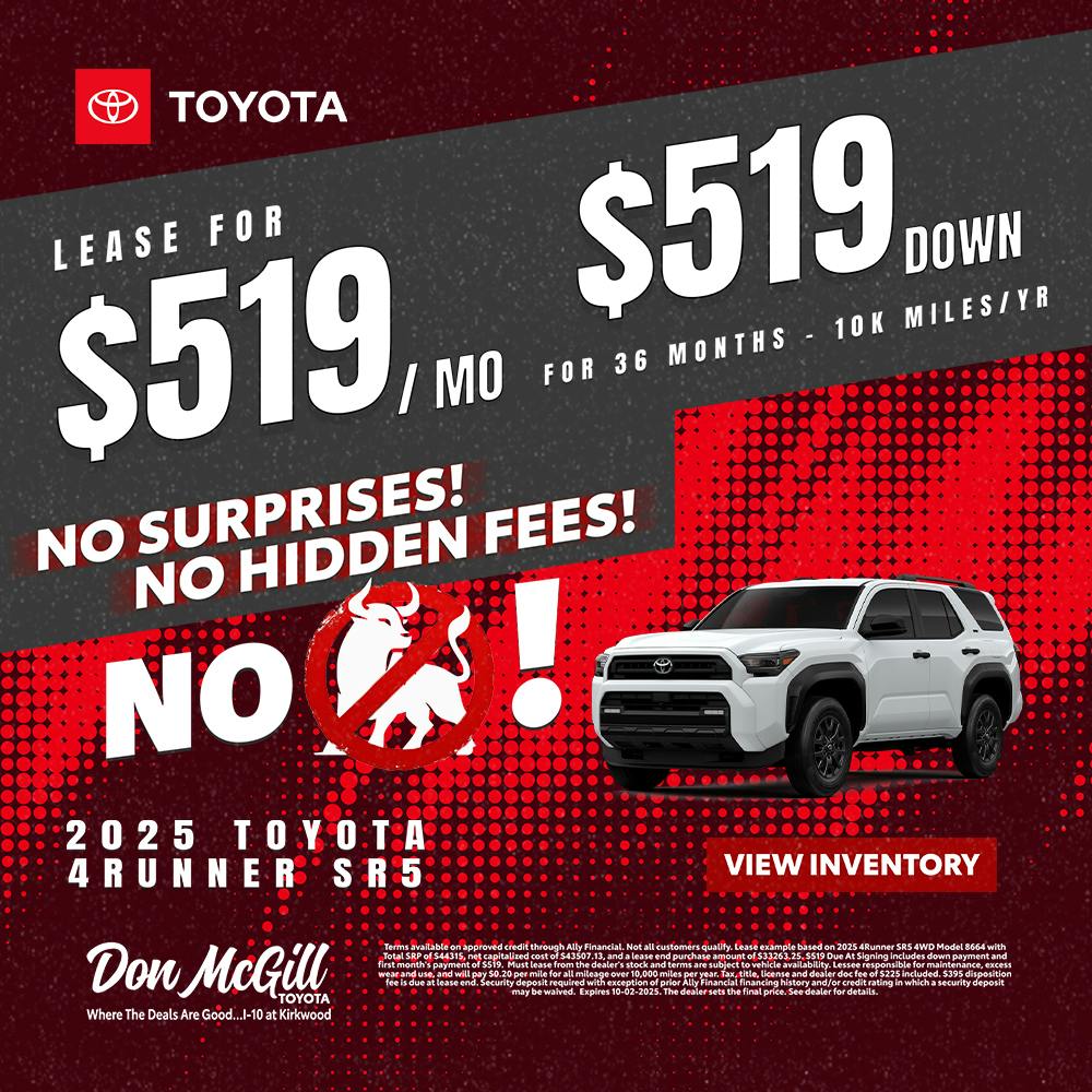 2025 4Runner SR5 4WD
