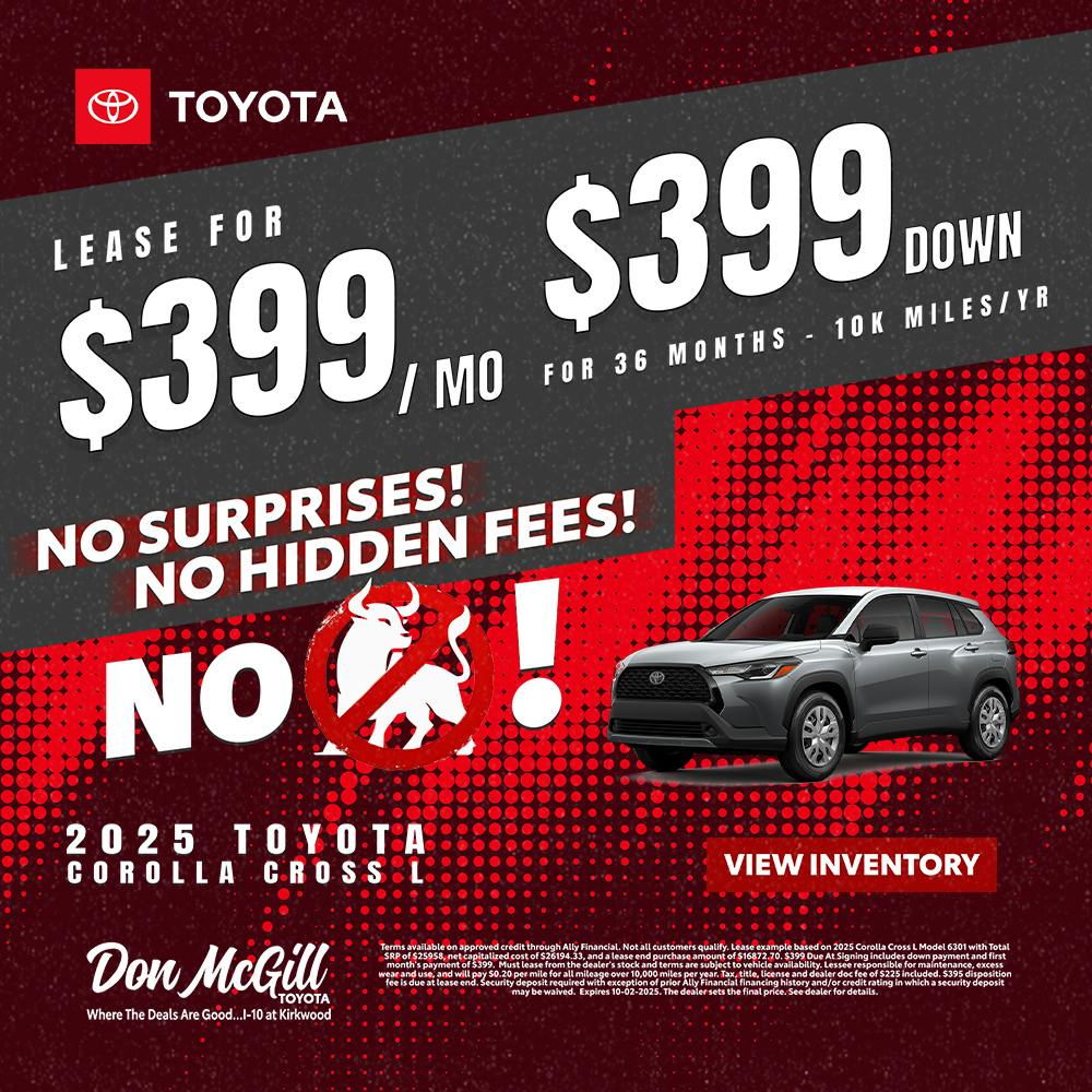 2025 Corolla Cross L