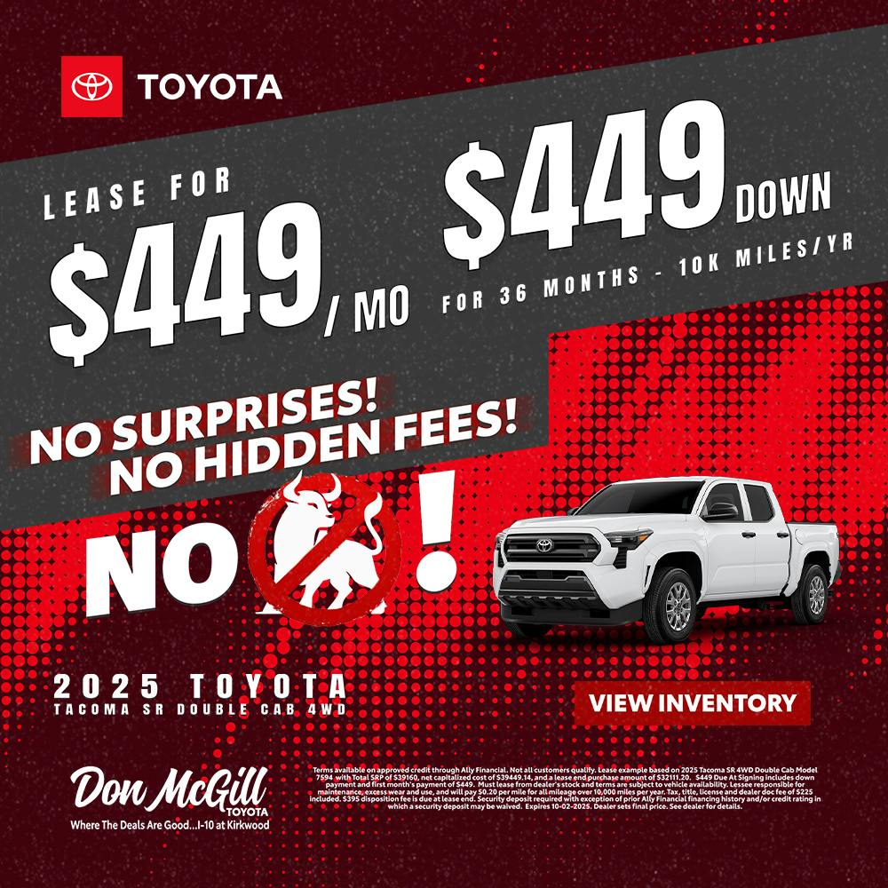 2025 Tacoma SR5 Double Cab