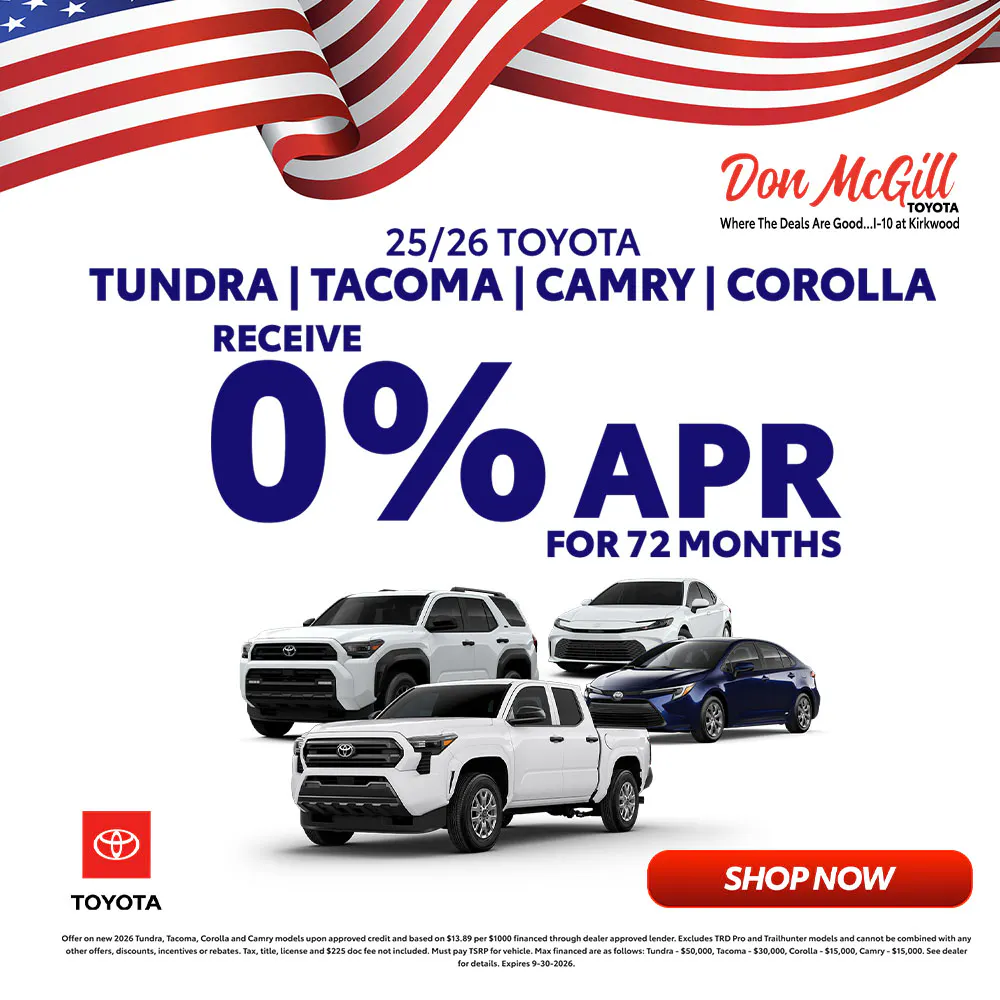 0% APR for 72 Months